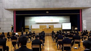 長岡市立寺泊中学校ＰＴＡ親子講演会『魅力的な大人になるために』