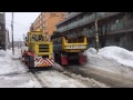 札幌市内の排雪の様子です。