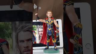 THOR, polymer clay part 2.#shorts