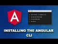 Angular 10 - Installing the Angular CLI