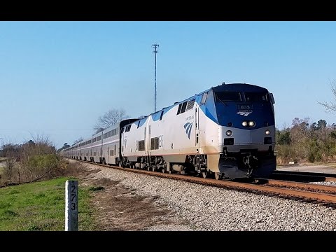 Rare daylight run of Amtrak 52 in South Carolina Rare daylight run of Amtrak 52 in South Carolina