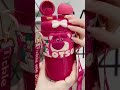 children s insulated water bottle strap with straw