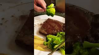 Steak ngon nhức nách tại gia #mukbang #food #steak #cooking #bobittet #comnha