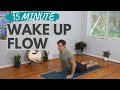 15 Minute WAKE UP Yoga Flow | David O Yoga