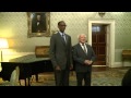 President Kagame meets with President Michael Higgins of Ireland- Dublin, 22 March 2014