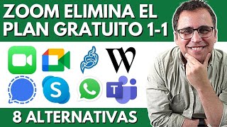 Zoom limita su plan gratuito 1 a 1 - Aquí 8 alternativas gratuitas para videoconferencias