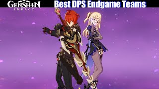 Genshin Impact - Best Endgame Team Builds (High Damage)