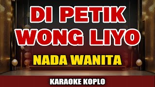 DI PETIK WONG LIYO KARAOKE NADA WANITA KOPLO TERBARU - KARAOKE TANPA VOKAL DI PETIK WONG LIYO