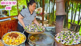 Unique Fish Noodle Soup Restaurant That Only Sells Food One Day a Week, and Gets Extremely Busy