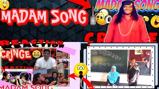 REACTION ON DIPJOl MAMA X MADAM SONG!!🤣🤪 || REACTING ON CRINGE 😬 VIDEO'S 🎥#PrinceSikder #reaction