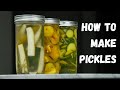 Pickles Two Ways! Dill And Bread & Butter Pickles