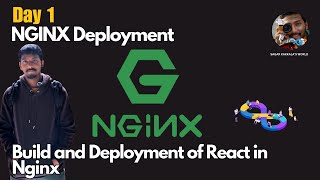 Day1 | Build and Deploy Series | Deployment of React Application in Nginx | Sagar Kakkala´s World