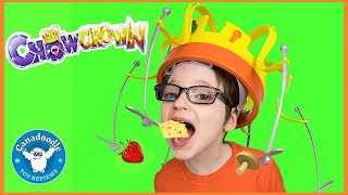 Chow Crown Challenge with Canadoodle Toy Reviews! Hasbro game for kids