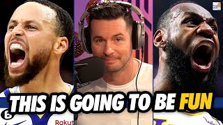 LEBRON vs. STEPH | Lakers -Warriors Series Preview | JJ Redick