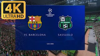 FIFA 23 - FC BARCELONA VS SASSUOLO - UEFA CHAMPIONS LEAGUE FINAL