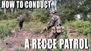 Full Recce Patrol - Planning, Patrolling, OP and Live fire with Pathfinder Platoon Veteran