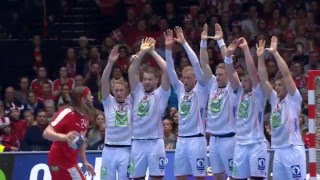 Mikkel Hansen goal against Norway