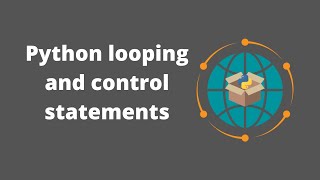 Geographic Software Design | Week 5: Python looping and control statements