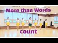 More than Words Line dance/Improver/ 카운트설명~💃😊😊