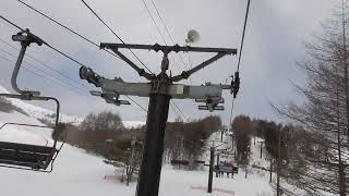 車山高原SKY PARKスキー場　SKY LINER　Sky Liner Lift, Kurymayama Kougen Sky Park, Nagano, Japan