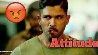 Allu Arjun Attitude WhatsApp Status | Mood Off Status | Allu Arjun Mood Off .