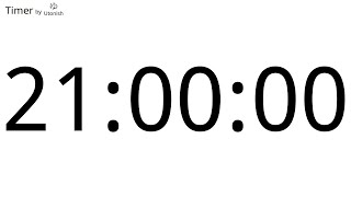 21 Hour Countup Timer