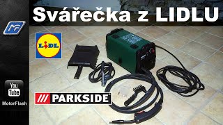 Svářečka na Trubičkový drát z LIDLU - PARKSIDE PIFDS 120 A1 / Flux Cored wire Welder