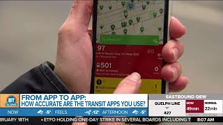 How accurate are the transit apps you use?