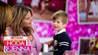See Jenna Bush Hager’s son Hal’s first time on the show!