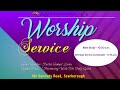 Worship Service - 