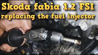 ✅ Skoda fabia 1.2 FSI CBZA/CBZB  DTC P0171 Fuel Trim System Lean Bank 1, replacing the fuel injector