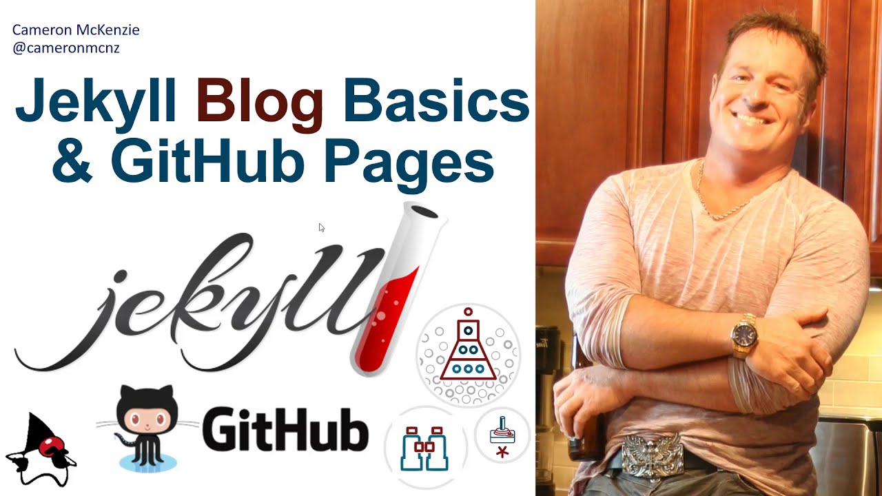 Jekyll Blog Development Tutorial On GitHub Pages Example - YouTube