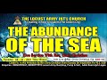 Rev. Chris Christian | THE ABUNDANCE OF THE SEA