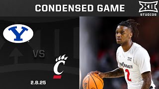 BYU vs. Cincinnati Condensed Game | 2024-25 Big 12 Men's Basketball