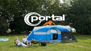 Portal Outdoors: Family Camping Tent with Screen Porch