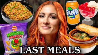 WWE’s Becky Lynch Eats Her Last Meal
