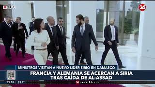 Francia y Alemania se acercan a Siria tras la caída de Al Assad