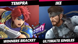 Sumapa 164 - Tempra (Roy) Vs. Ike (Snake) Smash Ultimate - SSBU