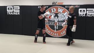 Duane Ludwig \u0026 UFC Bantamweight Champ Tj Dillashaw Drill Hook Cross Lead Round Kick