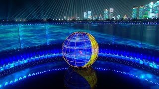 Spectacular light show for SCO Qingdao Summit wins applause