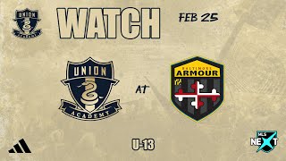 Union Academy U13 at Baltimore Armour [2.25.24]