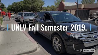 UNLV students move into dorms