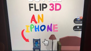 Bottle Flip 3D Ep.62 Only playing the inside🏠and unlocked a new bottle “witch isn’t”( An iPhone📱)