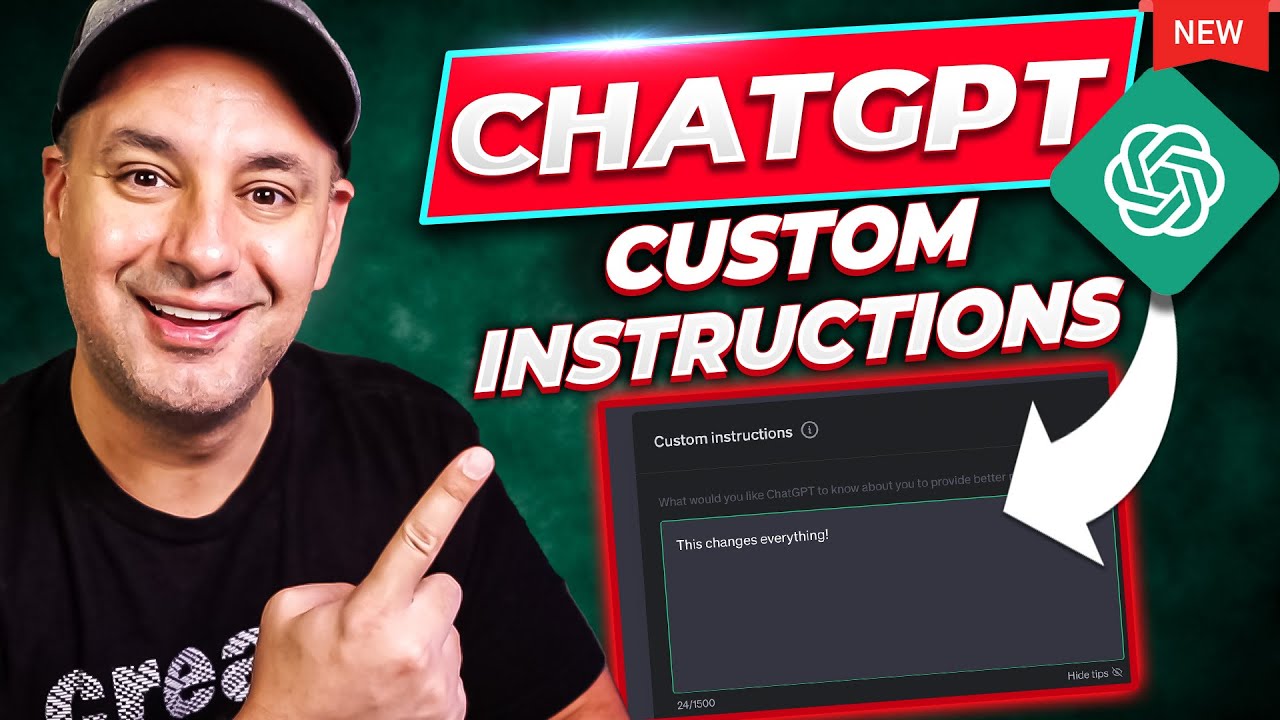 ChatGPT Custom Instructions - Huge ChatGPT Update - YouTube