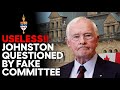 Johnston Questioned By USELESS Committee