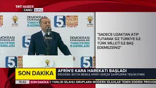 Cumhurbaşkanı Erdoğan: Meydanlara çıkma yanlışına düşenler bedelini çok ağır öder.