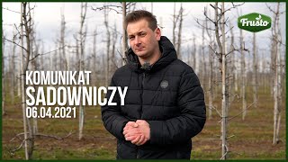 Komunikat sadowniczy 6.04.2021 / nawożenie doglebowe, choroby kory i drewna, szkodniki