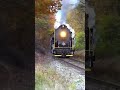 reading and northern t1 2102 thunders up hometown hill train steamlocomotive 2102