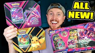 BUYING ALL THE NEW POKEMON CARDS AT WALMART! Opening Eternatus VMAX Collection Box \u0026 V Powers Tins