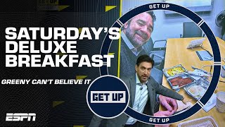🍴 Greeny CAN'T BELIEVE Jeff Saturday's breakfast order 😋 | Get Up